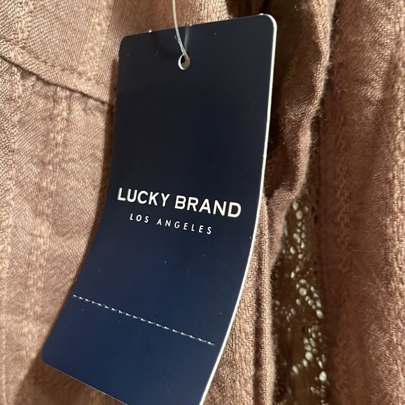 New Lucky Brand Women's Tiered Long Sleeve Tunic size S - Picture 4 of 9